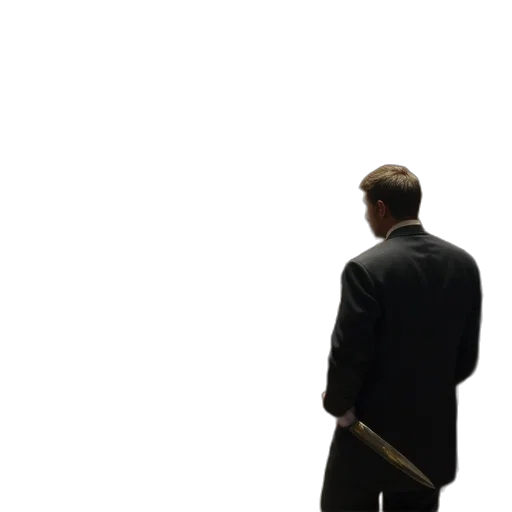 staff, jacket, weapon, robot transparent PNG cut-out