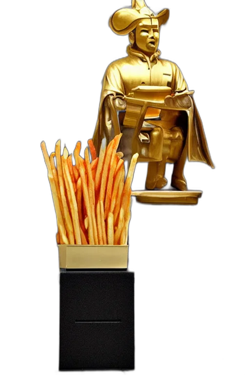 food, staff, robot, crown transparent PNG cut-out