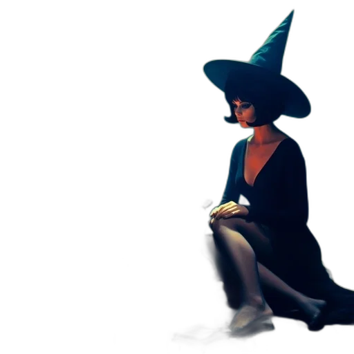 hat, staff, dress, mask, concept art, 3d render, fantasy art, pixel art transparent PNG cut-out