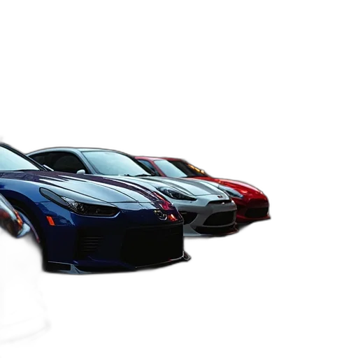 car, 3d render, photorealistic, concept art transparent PNG cut-out
