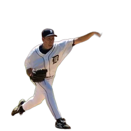 animal, detroit, tigers, pitcher, throws, ball, during, game transparent PNG cut-out