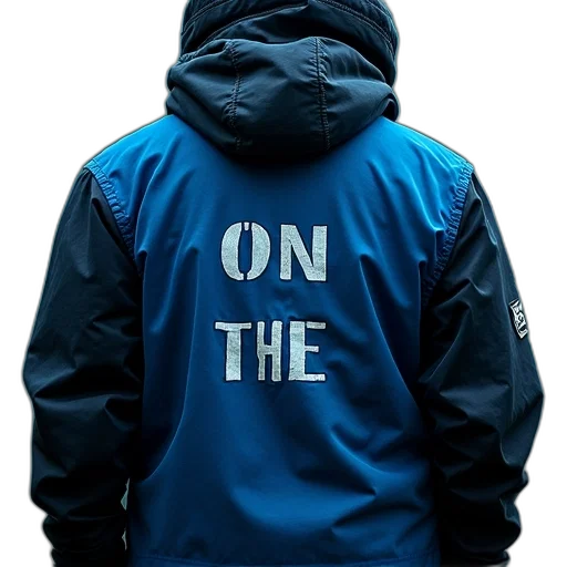 jacket, staff, blue, lifejack transparent PNG cut-out
