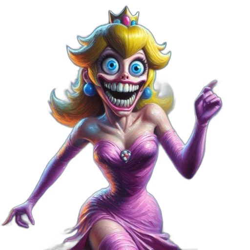 dress, mask, creature, crown, concept art, 3d render, comic book art, pixel art transparent PNG cut-out