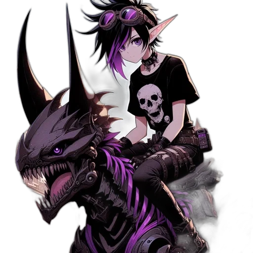 dragon, weapon, staff, creature, fantasy art, concept art, pixel art, anime transparent PNG cut-out