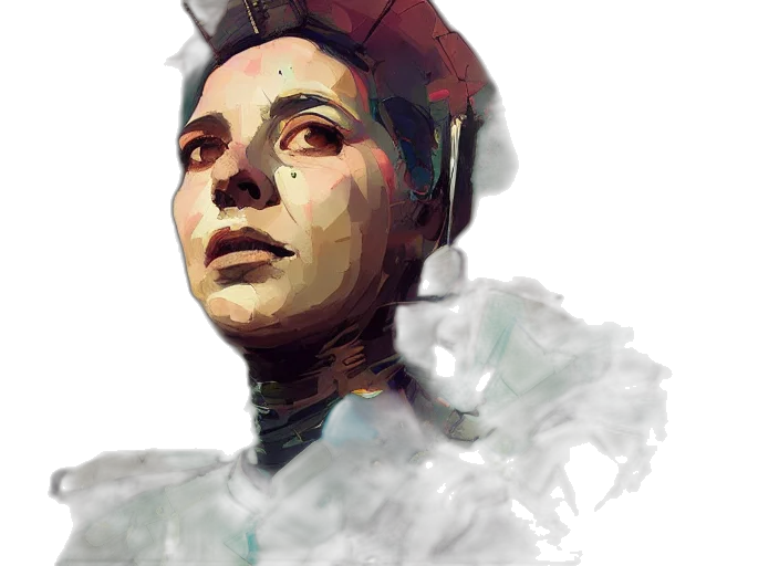 face, robot, mask, concept art transparent PNG cut-out
