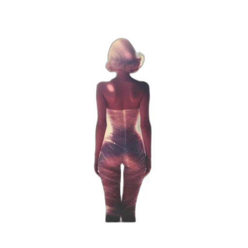 dress, hat, creature, robot, pixel art, concept art, 3d render, photorealistic transparent PNG cut-out