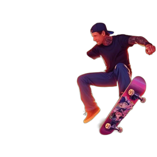 vaporwave, 3d render, photorealistic, concept art, two, individuals, one, male transparent PNG cut-out