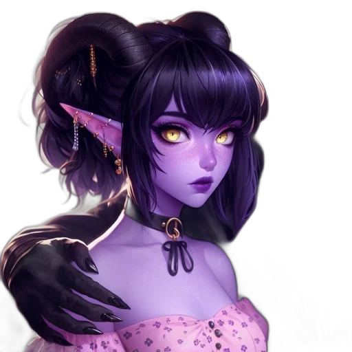 fantasy art, concept art, pixel art, photorealistic, dark, pastel, neon, female transparent PNG cut-out