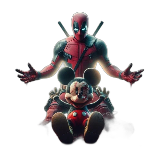 mask, concept art, comic book art, 3d render, pixel art, red, superhero, kneels transparent PNG cut-out