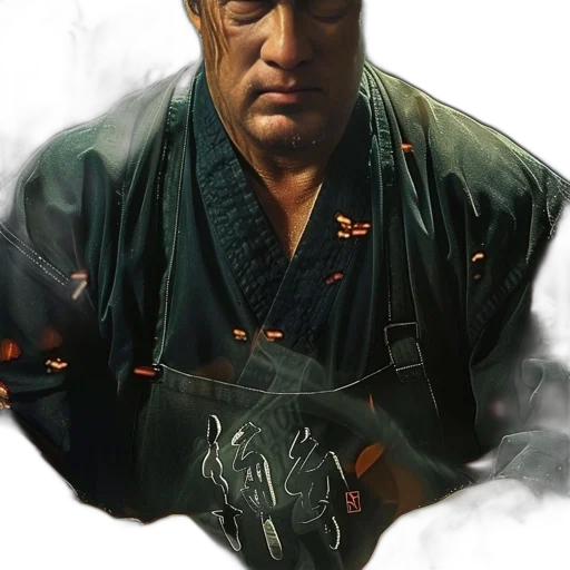 face, dragon, staff, jacket, photorealistic, concept art, fantasy art, oil painting transparent PNG cut-out