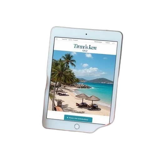 beach, photo, travel, website transparent PNG cut-out