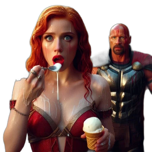 food, comic book art, concept art, 3d render, fire, neon lights, ancient, setting transparent PNG cut-out