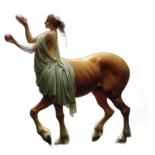 dress, animal, creature, staff, concept art, photorealistic, fantasy art, 3d render transparent PNG cut-out