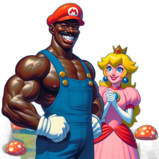 dress, weapon, concept art, pixel art, comic book art, fantasy art, mario, princess transparent PNG cut-out