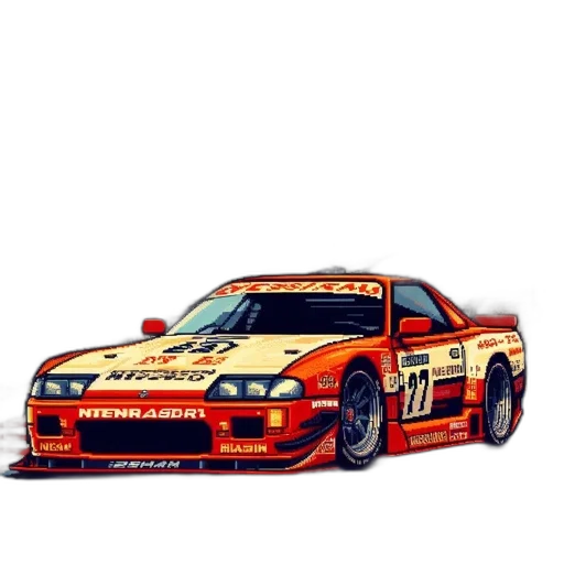 car, animal, weapon, pixel art, photorealistic, concept art, anime, pixel transparent PNG cut-out