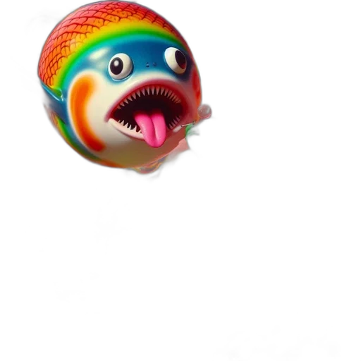creature, animal, mask, hat, 3d render, photorealistic, concept art, fantasy art transparent PNG cut-out