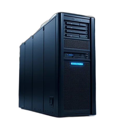 robot, 3d render, server, ibm transparent PNG cut-out