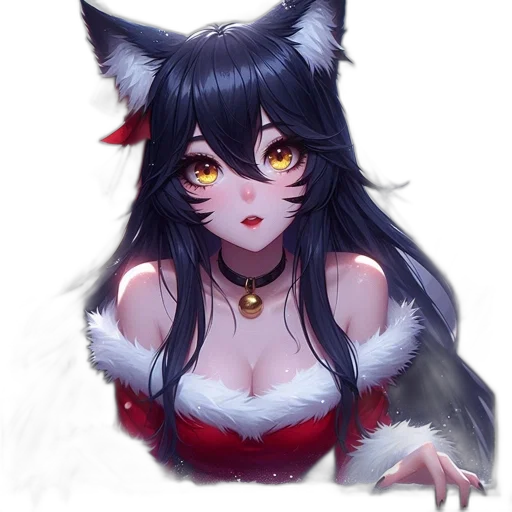 creature, staff, animal, fantasy art, pixel art, anime, concept art, snow transparent PNG cut-out