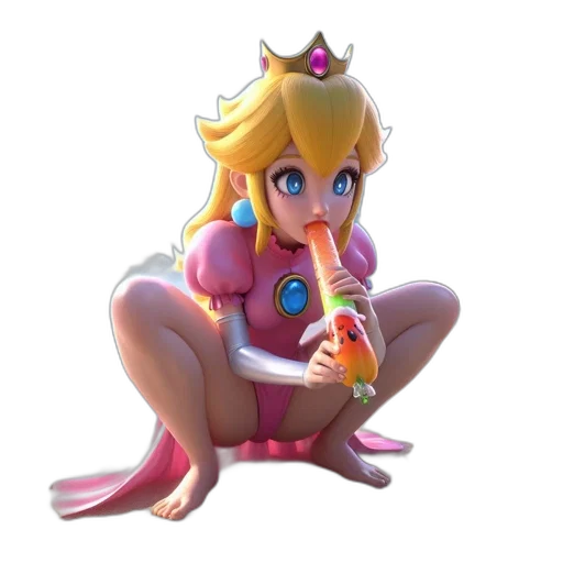 crown, weapon, dress, bottle, concept art, 3d render, pixel art, vaporwave transparent PNG cut-out
