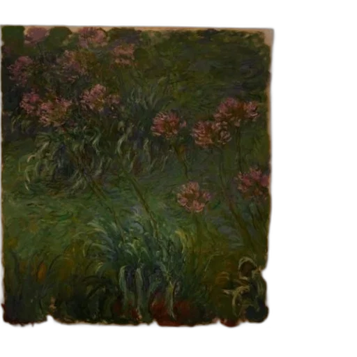 flower, oil painting, photorealistic, forest, underwater, rain, night, green transparent PNG cut-out