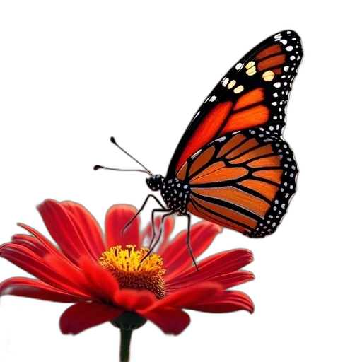 flower, animal, crown, photorealistic transparent PNG cut-out