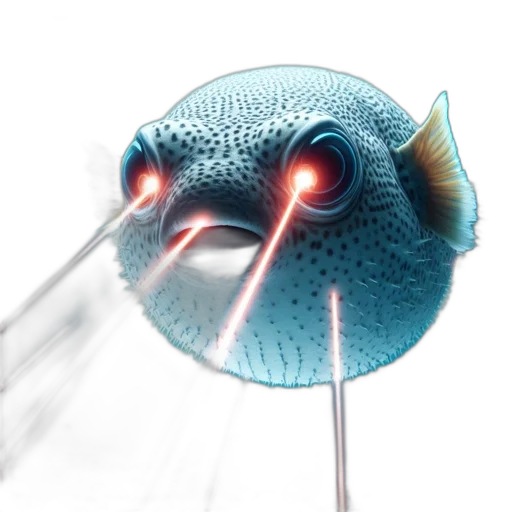creature, animal, umbrella, staff, 3d render, concept art, photorealistic, large transparent PNG cut-out