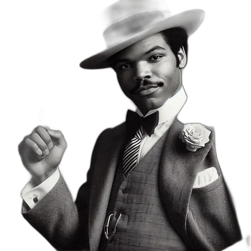 hat, staff, photorealistic, concept art, comic book art, cartoon, man, vintage transparent PNG cut-out