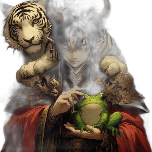 dragon, mask, animal, creature, fantasy art, concept art, pixel art, photorealistic transparent PNG cut-out