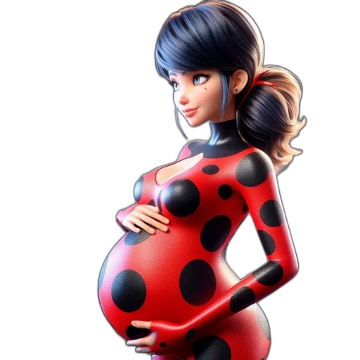 dress, concept art, 3d render, cartoon, comic book art, red, animation, features transparent PNG cut-out