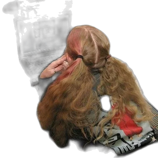 hair, jacket, creature, mask, photorealistic, concept art, 3d render, fantasy art transparent PNG cut-out
