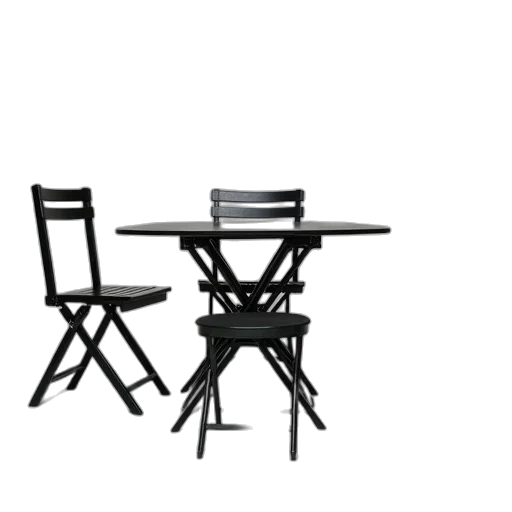 furniture, 3d render, photorealistic, monochrome transparent PNG cut-out