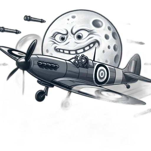 weapon, robot, concept art, cartoon, comic book art, 3d render, vintage, fighter transparent PNG cut-out