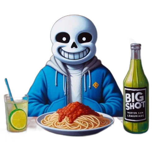 food, robot, jacket, mask, pixel art, concept art, 3d render, comic book art transparent PNG cut-out