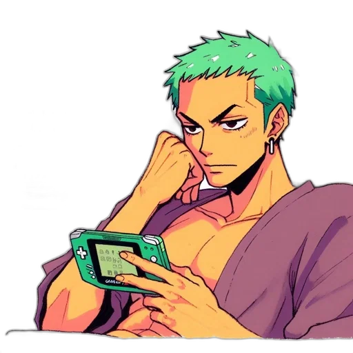 weapon, pixel art, cyberpunk, anime, vaporwave, green, animated, character transparent PNG cut-out