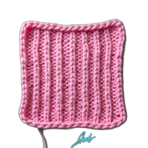 hat, crown, jacket, pastel, pink, knitted, square, textured transparent PNG cut-out