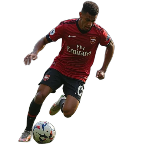 pixel art, photorealistic, fantasy, football, player transparent PNG cut-out