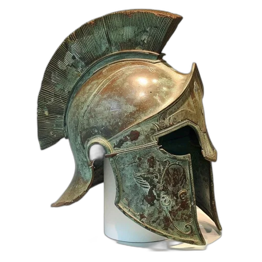 mask, weapon, sword, hat, 3d render, concept art, fantasy art, photorealistic transparent PNG cut-out