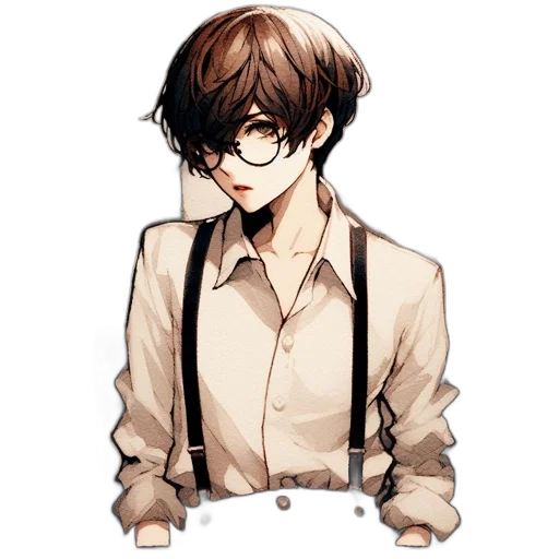 staff, mask, face, weapon, pixel art, concept art, anime, cartoon transparent PNG cut-out
