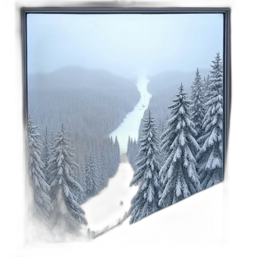 jacket, face, photorealistic, concept art, fantasy art, 3d render, snow, fog transparent PNG cut-out