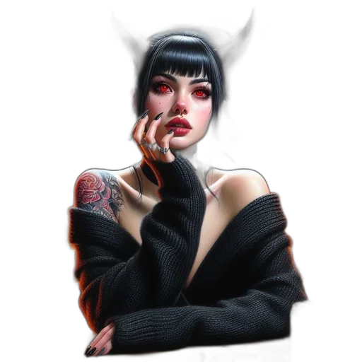 jacket, face, jewelry, mask, fantasy art, cyberpunk, photorealistic, concept art transparent PNG cut-out
