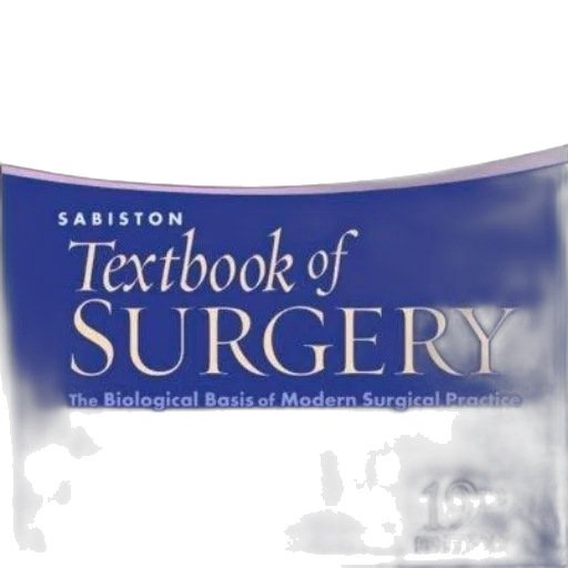 cover, sabiston, textbook, surgery, biological, basis, modern, surgical transparent PNG cut-out