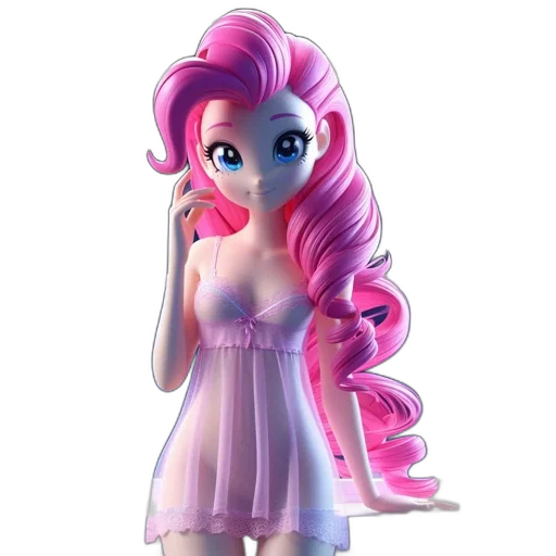 dress, staff, 3d render, concept art, cartoon, fantasy art, pastel, animated transparent PNG cut-out