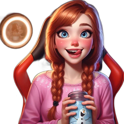 face, concept art, cartoon, fantasy art transparent PNG cut-out