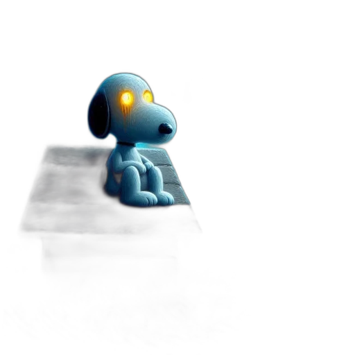 robot, creature, staff, animal, 3d render, concept art, pixel art, photorealistic transparent PNG cut-out