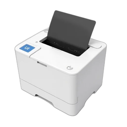 robot, furniture, white, compact, printer, black, lid, blue transparent PNG cut-out