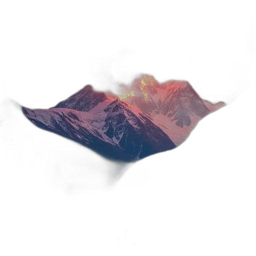 dragon, mask, crown, flower, 3d render, photorealistic, vaporwave, concept art transparent PNG cut-out