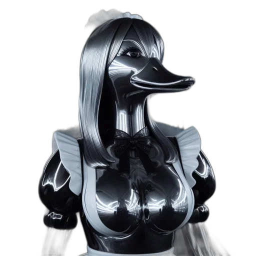 mask, robot, dress, animal, 3d render, concept art, metallic, anthropomorphic transparent PNG cut-out