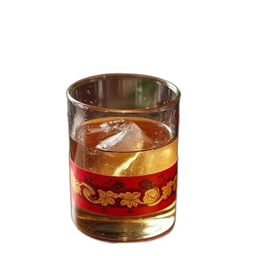 crown, bottle, food, 3d render transparent PNG cut-out