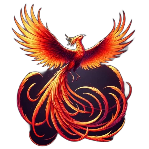 dragon, staff, fantasy art, concept art, pixel art, 3d render, red, illustration transparent PNG cut-out