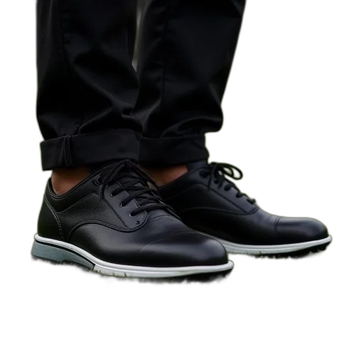 shoes, staff, photorealistic, 3d render transparent PNG cut-out